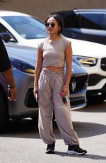 JENN TRAN Arrives at Dancing With The Stars Rehearsal Studio in Los Angeles 09/18/2024