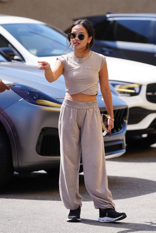 JENN TRAN Arrives at Dancing With The Stars Rehearsal Studio in Los Angeles 09/18/2024