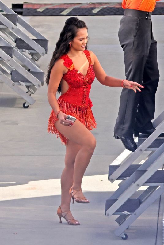 JENN TRAN at Dancing With The Stars Behind the Scenes in Los Angeles 09/17/2024