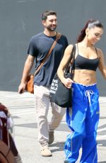 JENNA JOHNSON Arrives at Dancing With The Stars Practice in Los Angeles 09/14/2024