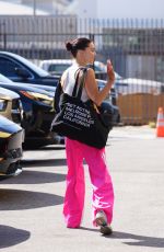 JENNA JOHNSON Arrives at Dancing With The Stars Studio in Los Angeles 09/27/2024