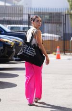 JENNA JOHNSON Arrives at Dancing With The Stars Studio in Los Angeles 09/27/2024