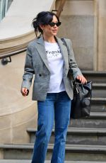 JENNA ORTEGA Out for Press Day in London 09/01/2024