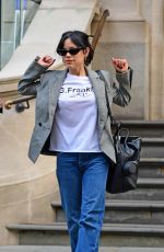 JENNA ORTEGA Out for Press Day in London 09/01/2024