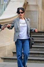 JENNA ORTEGA Out for Press Day in London 09/01/2024