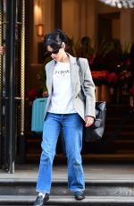 JENNA ORTEGA Out for Press Day in London 09/01/2024