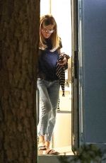 JENNIFER ANISTON Leaves Her Trailer After Filming The Morning Show in Los Angeles 09/25/2024