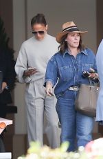 JENNIFER LOPEZ Out for Lunch at The Maybourne Hotel in Beverly Hills 09/18/2024