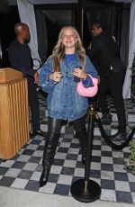 JENNIFER MEYER Leaves Bird Streets Club in West Hollywood 09/21/2024
