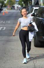 JENNIFER MEYER Leaves Tracy Anderson Method Studio in Los Angeles 09/12/2024