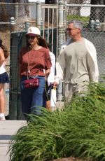 JESSICA ALBA and Cash Warren Arrives at Their Daughter
