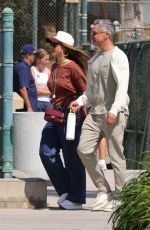 JESSICA ALBA and Cash Warren Arrives at Their Daughter