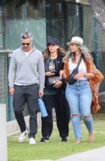 JESSICA ALBA and Cash Warren at Their Kids Tennis Match in Santa Monica 09/19/2024