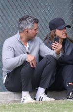 JESSICA ALBA and Cash Warren at Their Kids Tennis Match in Santa Monica 09/19/2024
