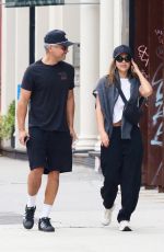 JESSICA ALBA and Cash Warren Leaves Beauty Salon and Spa in Manhattan’s Downtown Area 09/16/2024