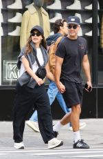 JESSICA ALBA and Cash Warren Leaves Beauty Salon and Spa in Manhattan’s Downtown Area 09/16/2024