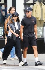 JESSICA ALBA and Cash Warren Leaves Beauty Salon and Spa in Manhattan’s Downtown Area 09/16/2024