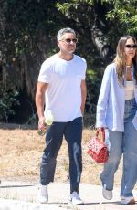 JESSICA ALBA and Cash Warren Out for Lunch in Los Angeles 09/03/2024