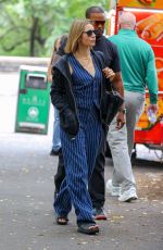 JESSICA BIEL Leaves The Better Sister Set in New York 09/19/2024