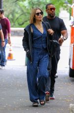 JESSICA BIEL Leaves The Better Sister Set in New York 09/19/2024