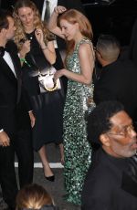 JESSICA CHASTAIN Arrives at Caring for Women Dinner in New York 09/09/2024