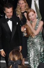 JESSICA CHASTAIN Arrives at Caring for Women Dinner in New York 09/09/2024