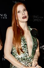 JESSICA CHASTAIN at Kering Foundation