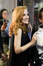JESSICA CHASTAIN Leaves Gucci After-party in Milan 09/20/2024