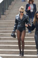 JESSICA GOICOECHEA Arrives at Andreadamo Fashion Show at Milan Fashion Week 09/22/2024