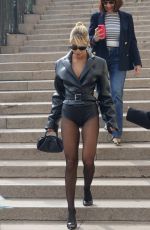 JESSICA GOICOECHEA Arrives at Andreadamo Fashion Show at Milan Fashion Week 09/22/2024