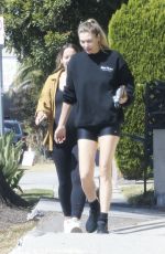 JESSICA HART Out for Breakfast with a Friend at All Time in Los Angeles 09/23/2024