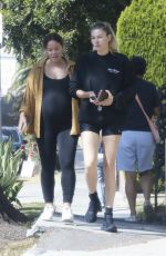 JESSICA HART Out for Breakfast with a Friend at All Time in Los Angeles 09/23/2024