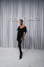 JOAN SMALLS at Ferragamo Show at Milan Fashion Week 09/21/2024