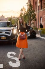 JOEY KING at Tory Burch Fashion Show in New York 09/09/2024