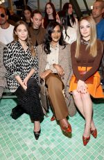 JOEY KING at Tory Burch Fashion Show in New York 09/09/2024