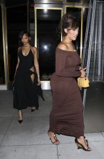 JORDYN and JODIE WOODS Leaves Funke Restaurant in Los Angeles 09/20/2024