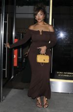 JORDYN and JODIE WOODS Leaves Funke Restaurant in Los Angeles 09/20/2024