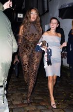 JORDYN WOODS and VICTORIA VILLAROEL Leaves Rosalia’s Birthday Bash in Paris 09/24/2024