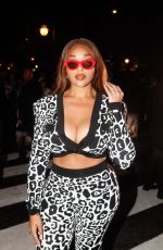 JORDYN WOODS Arrives at Messika Show at Paris Fashion Week 09/26/2024