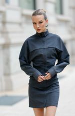 JOSEPHINE SKRIVER Arrives at Fendi Fashion Show at Milan Fashion Week 09/17/2024