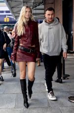 JOSIE CANSECO Arrives at Alexander Wang Presents #WangSwapMeet in New York 09/08/2024