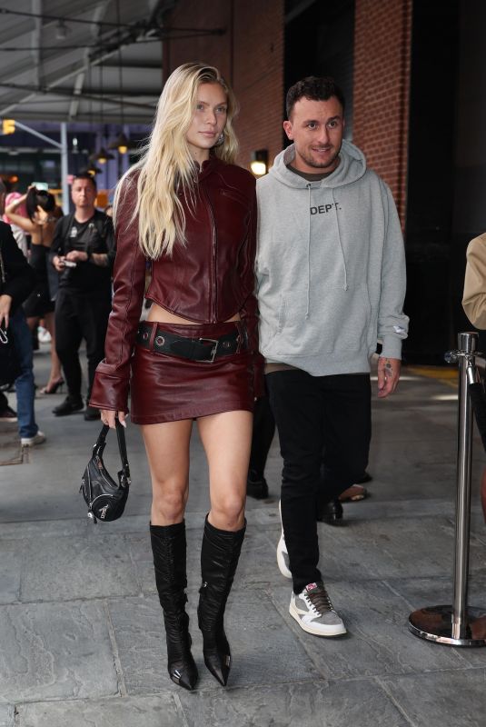 JOSIE CANSECO Arrives at Alexander Wang Show at New York Fashion Week 09/08/2024