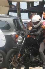 JULIANA NALU Filming on Sao Conrado Beach in Rio de Janeiro 09/21/2024