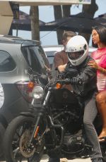 JULIANA NALU Filming on Sao Conrado Beach in Rio de Janeiro 09/21/2024