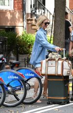 JULIANNE HOUGH in Double Denim Out in New York 09/01/2024