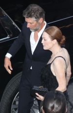 JULIANNE MOORE Arrives at Caring for Women Dinner in New York 09/09/2024