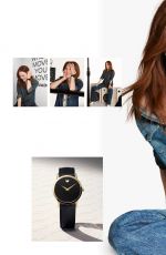 JULIANNE MOORE for Movado Watch Campaign 2024
