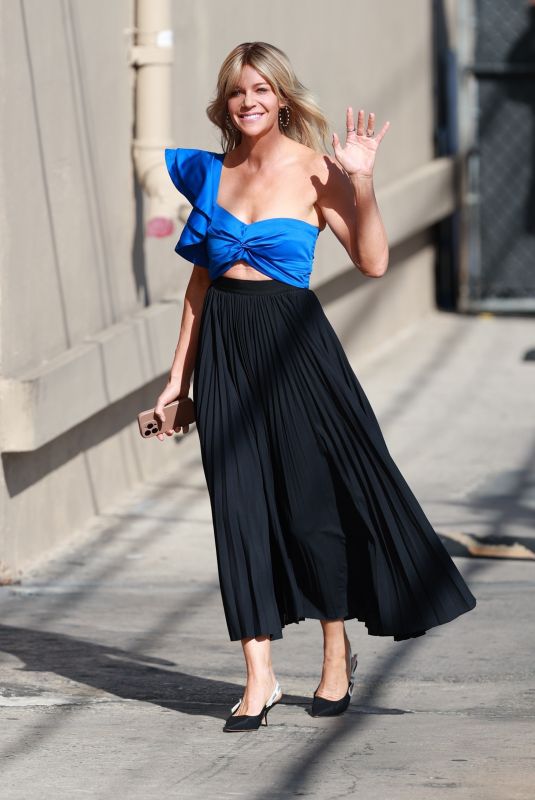 KAITLIN OLSON Arrives at Jimmy Kimmel Live! in Hollywood 09/17/2024