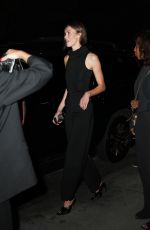 KARLIE KLOSS Arrives at Alaia Fashion Show at New York Fashion Week 09/06/2024