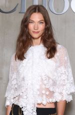 KARLIE KLOSS at Chloe Womenswear S/S25 Fashion Show at Paris Fashion Week 09/26/2024